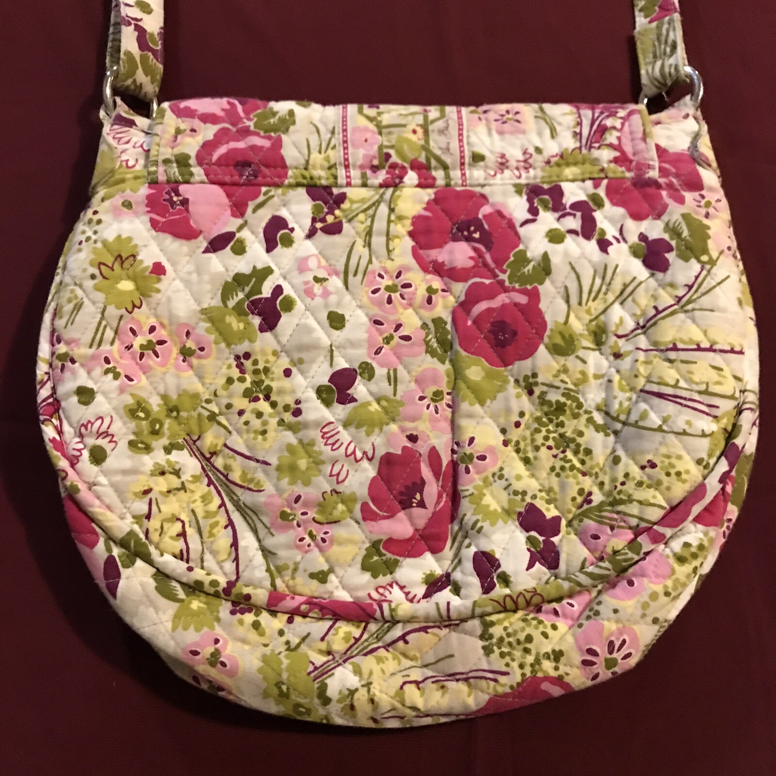 Vera Bradley Floral Crossbody Bag Gem