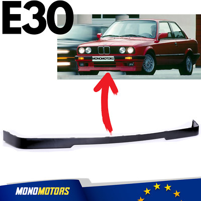 FOR BMW 3 SERIES E30 87-94 FRONT SPOILER LIP LOWER SPOILER FITS BUMPER