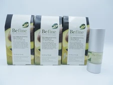 BEFINE FOOD SKIN CARE EYE BRIGHTENING TREATMENT 0.5 OZ  (Lot of 3) AVOCADO OIL