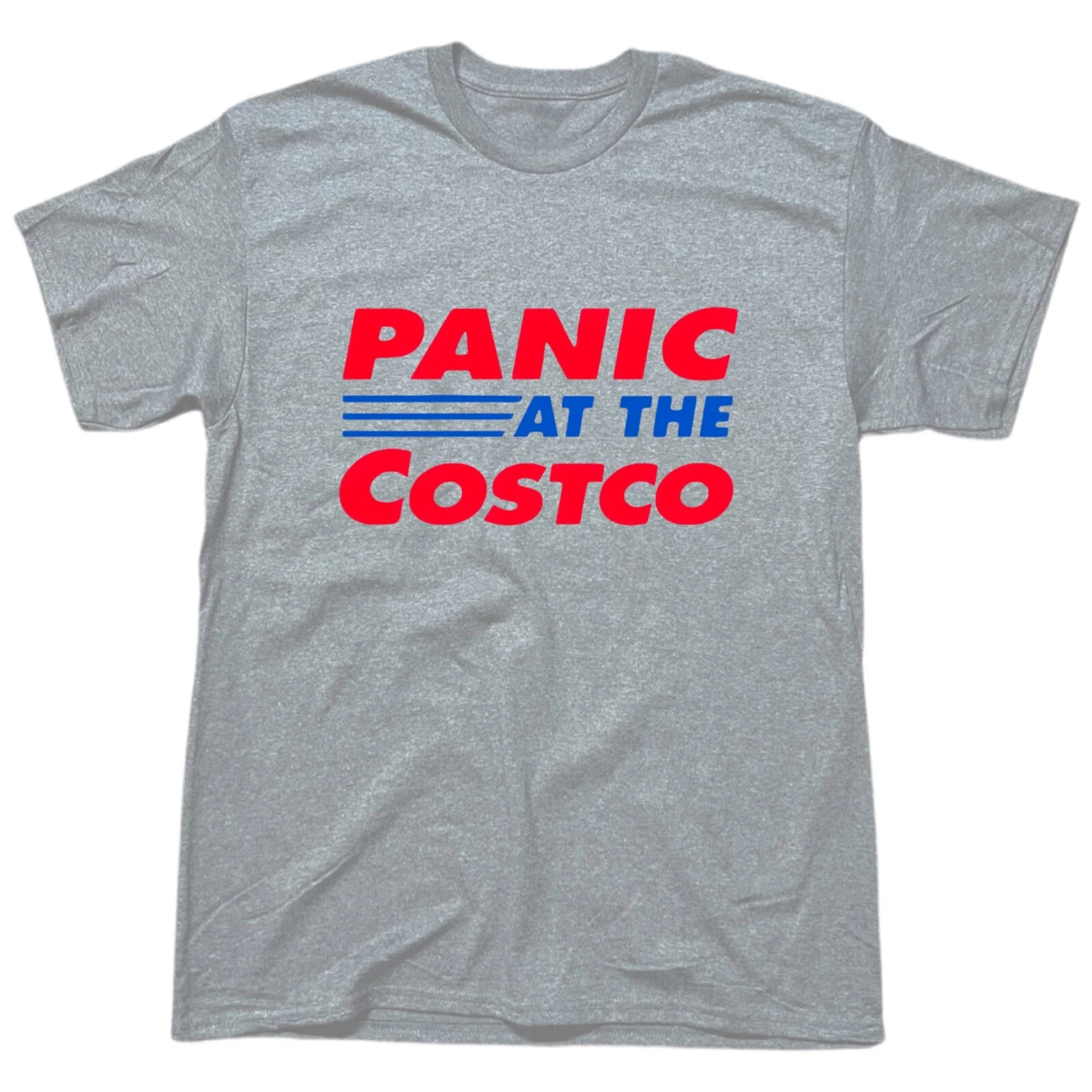 Panic At The Costco Men's Funny Meme T-Shirt
