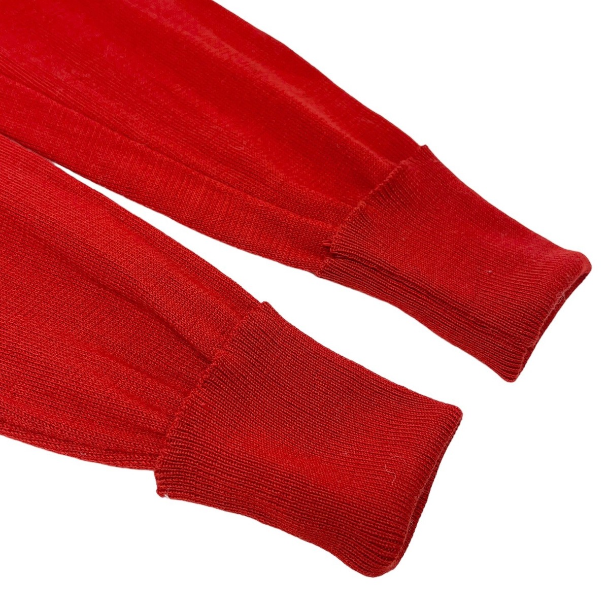 Vivienne Westwood Vintage Orb Logo Cropped Top #M V-neck Red Knit