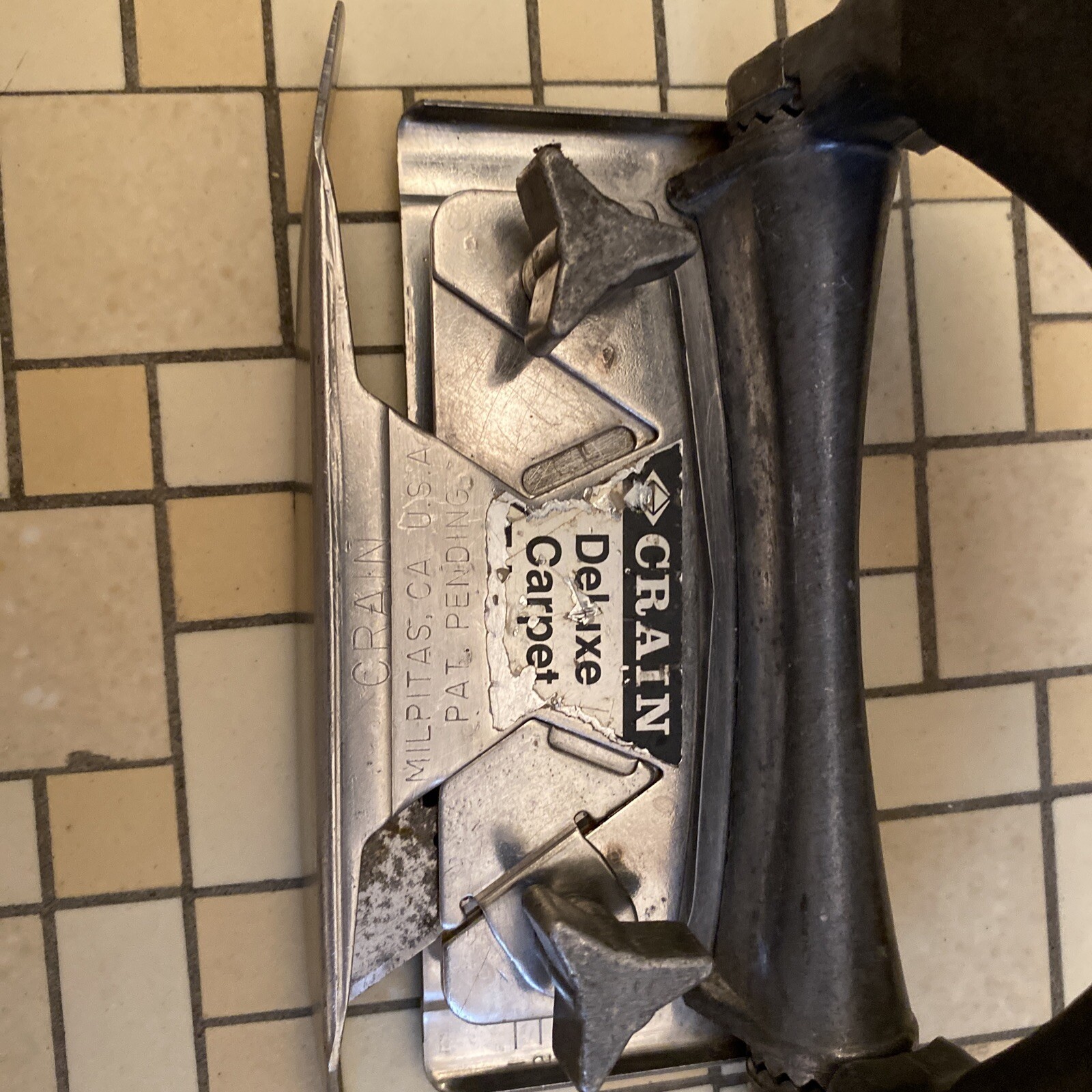 Crain deluxe wall trimmer Carpet Tool eBay