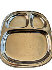 EatCo KIDS, eco-friendly, Grade 304 Stainless Steel kids unicorns plate