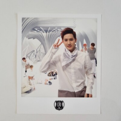 EXO The First Class Official Photocard Polaroid Card Wolf Original