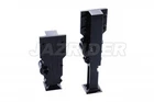 Jazrider Black Aluminum Support Legs Set For Tamiya 1/14 Tractor Trucks Trailer