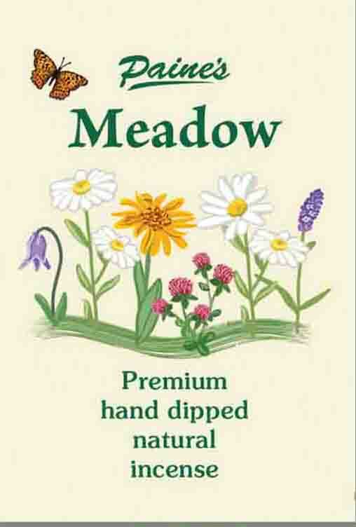 Paine Products Long Stick Incense...Meadow Scent...20 Stick Pack