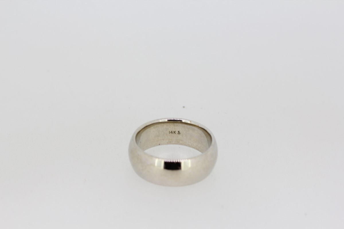 14k White Gold Band Ring - 8.5 (C31002953) | eBay 14k White Gold Band Ring - 8.5 (C31002953) | eBay