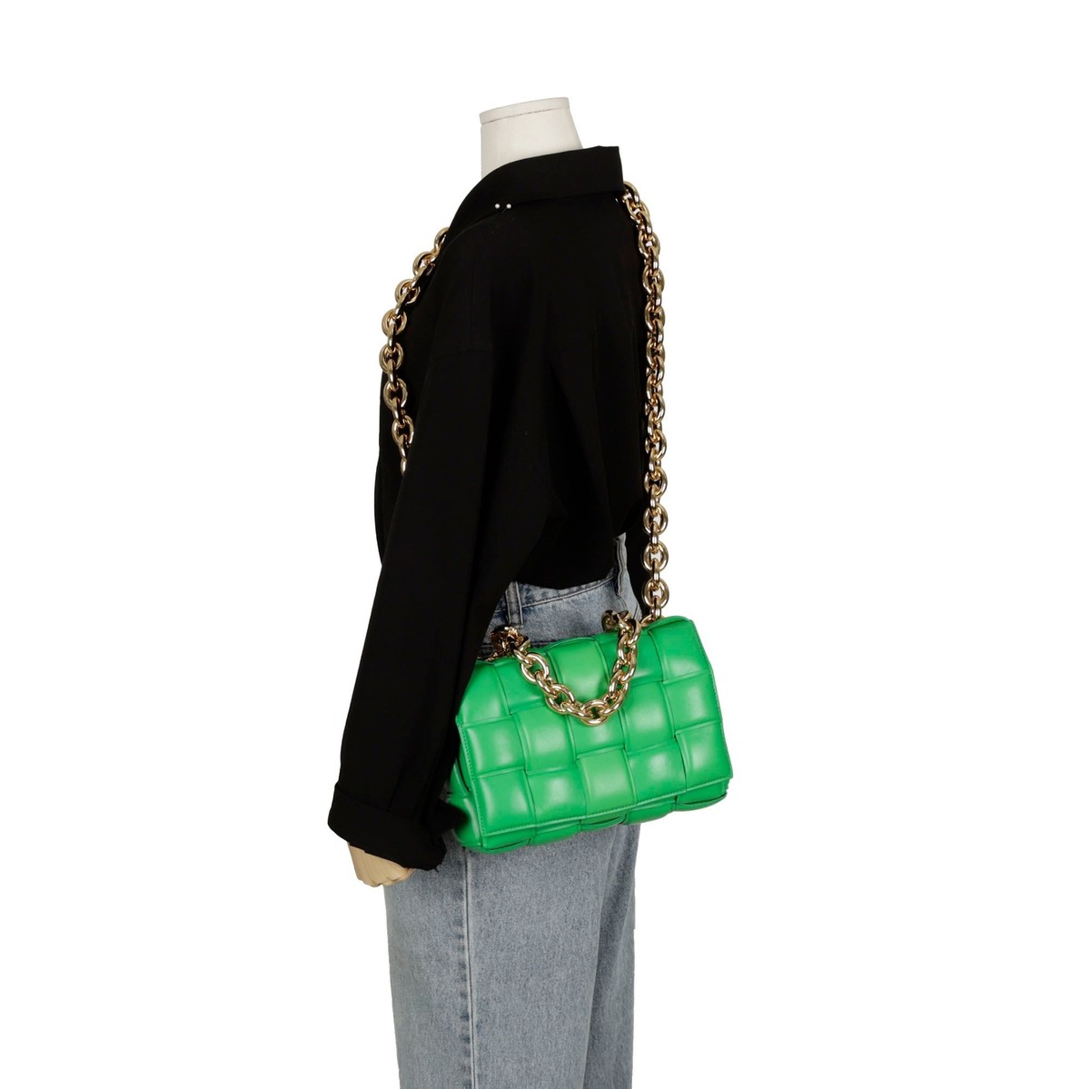 BOTTEGA VENETA コテットティテルミニスカト 680005V1CN0 1000 BOTTEGA VENETA コテットティテルミニスカト 680005V1CN0 1000