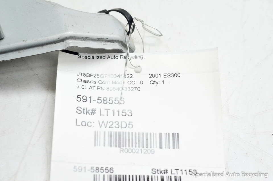 2000-2001 LEXUS ES300 ABS CONTROL MODULE 89540-33270 OEM Foto 4 de 4