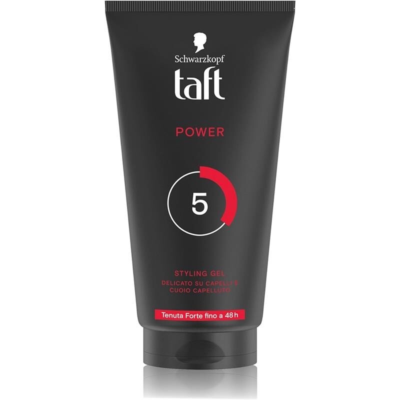 SCHWARZKOPF GEL N 5 PER CAPELLI TAFT POWER STYLING TENUTA FORTE FINO A 48H FORMU