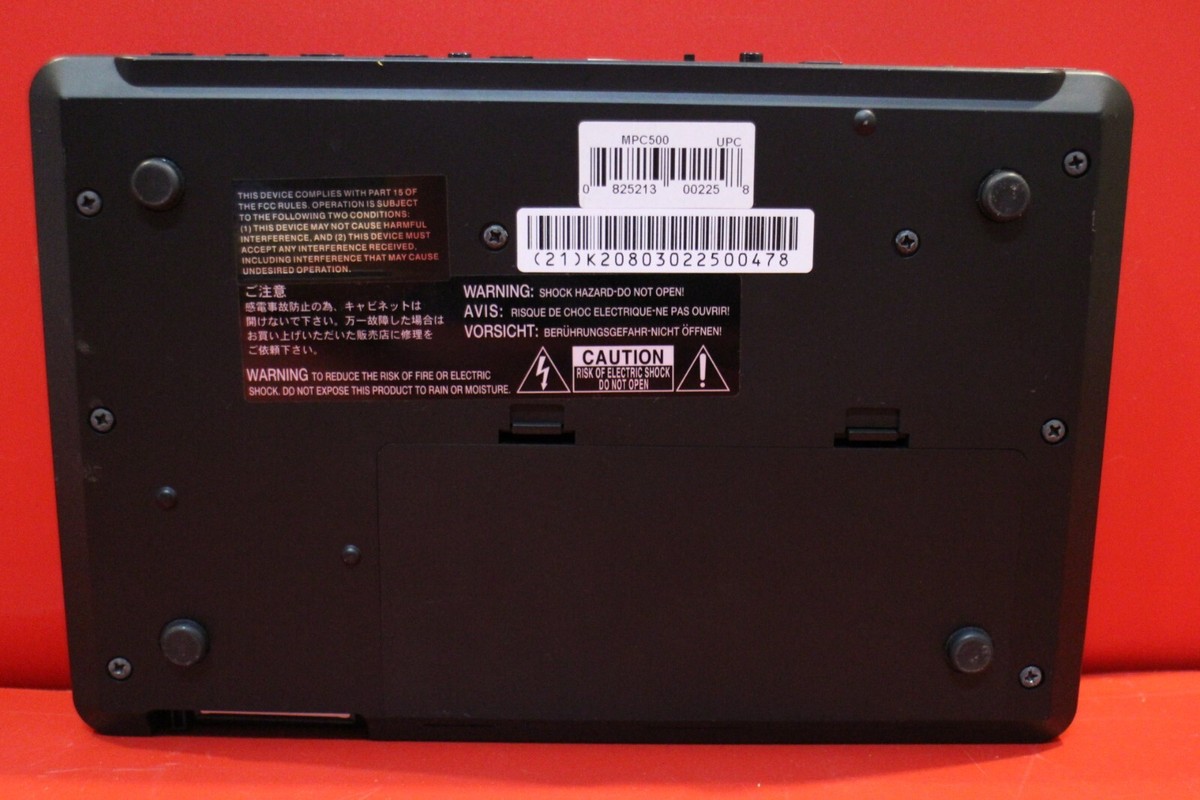 USED AKAI MPC 500 Black Music Production Center U2350 240725 | eBay
