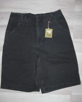 Original VOLCOM Clinic Jeans Shorts Schwarz Gr: 28 US - 38 Fr Neu
