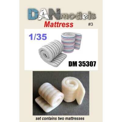 Material for Dioramas. Twisted mattresses. Resin 3D Dan Models 35307 Scale 1:35