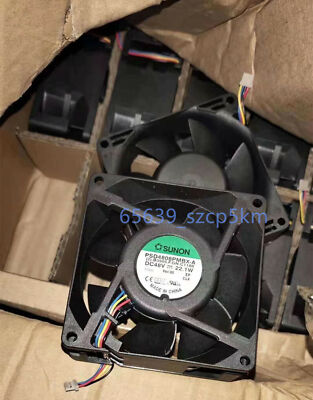   PSD4808PMBX-A fan 48V 22.1W 4pin 8038 8CM Cooling Fan  #E2