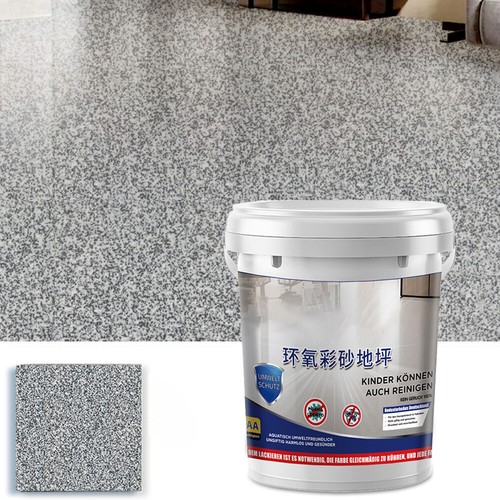 High-Gloss Marble Effect Epoxy Floor Coating Floor Paint Garage Floor Paint 500g - Picture 3 of 17