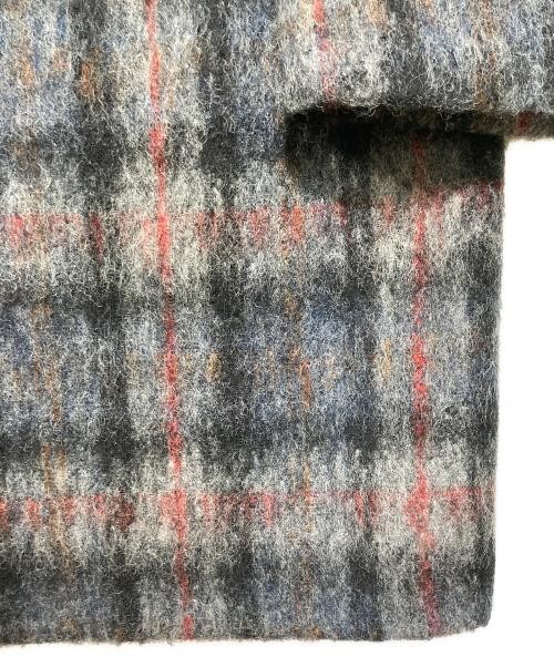 Wool Blend Check Pattern Single Chester Coat Men’… - image 10