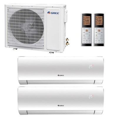 Gree Fairy White 2 Raum 3,5kW+5,3kW R32 WiFi Klimaanlage Aggregat 7,1kW