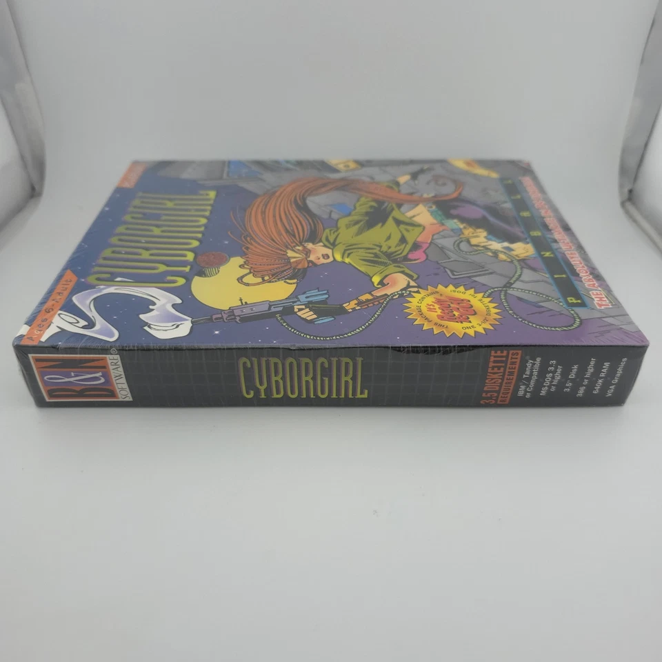 Cyborgirl: Pinball, 1995, Big Box, New & Sealed - Image 4 of 4