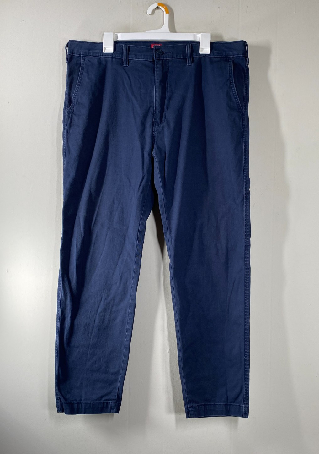 Levi's XX Chino Standard Taper Pants Men's 38 x 32 Mid Rise Blue Casual