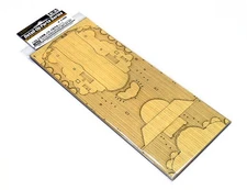 Tamiya Military Model Photo-Etched 1/350 War Ship YAMATO Deck Sheet 12645