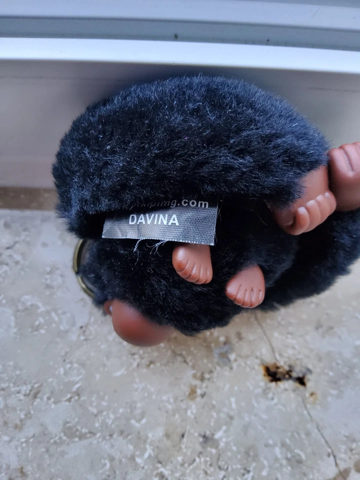 Schwarzer Kipling Affe Davina Schlüsselanhänger - Bild 3 von 4