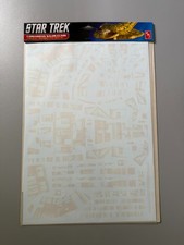 Star Trek Cardassian Galor Class 1/750 Aztec Panel Decal Set AMT New Sealed