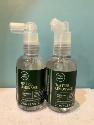 2 Paul Mitchell Tea Tree Lemon Sage Thickening Spray 2.5oz New Package Authentic