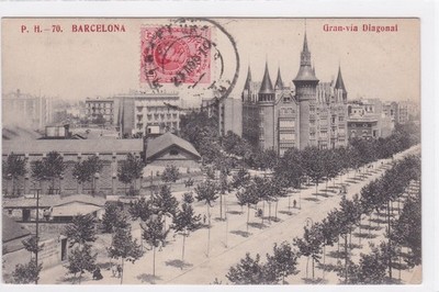 Postkarte CPA Spain - Barcelona - Gran-Via Diagonal