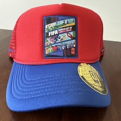 Official FIFA World Cup 2026 Hat Kansas City Trucker Hat NWT Red