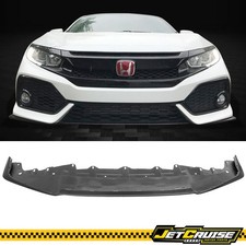 Replacement Front Lip Splitter Fits 16-21 Honda Civic Si Oe Style Front Bumper