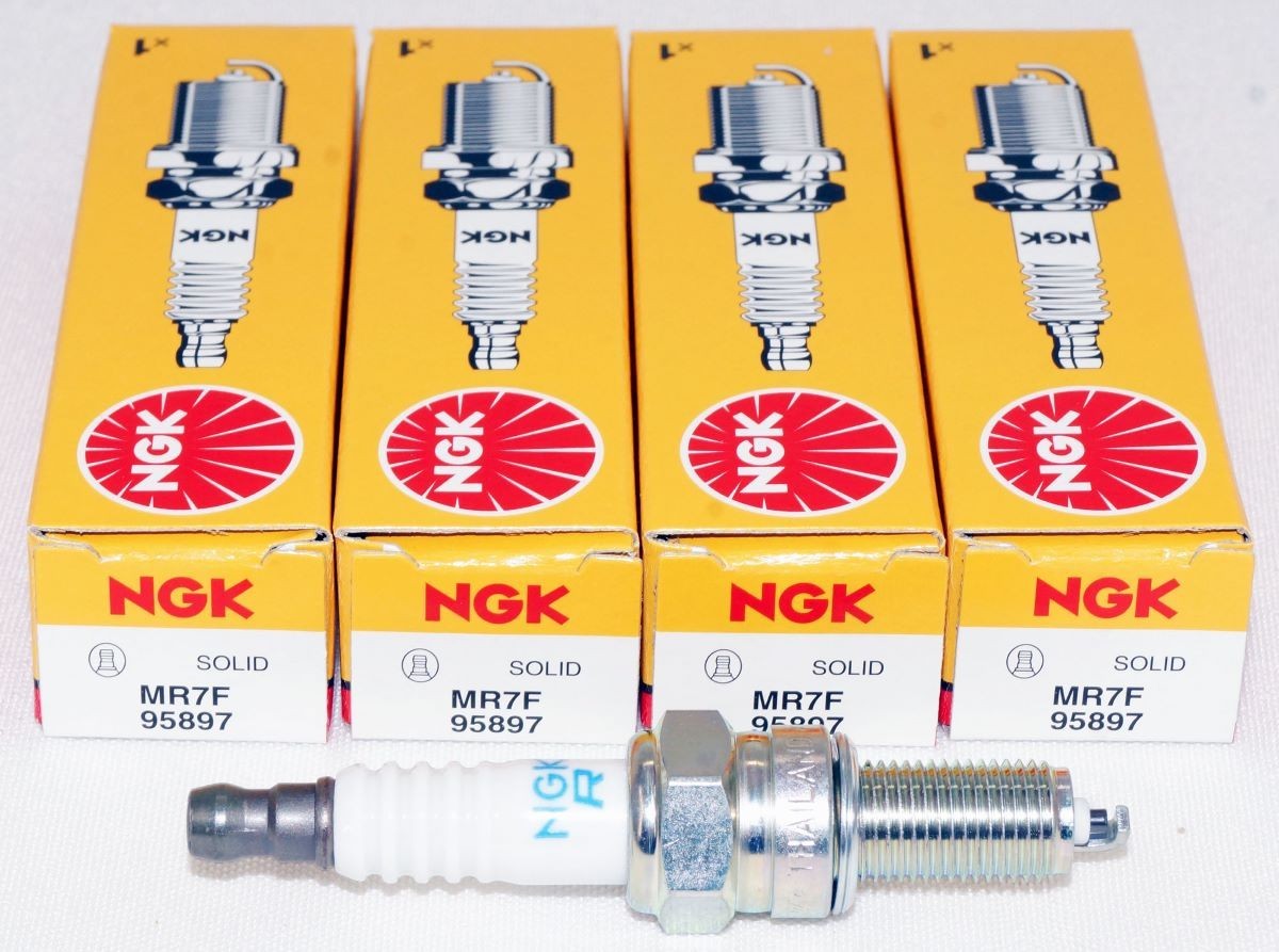4 Pack Genuine NGK 95897 Standard Spark Plug MR7F for Polaris and Indian