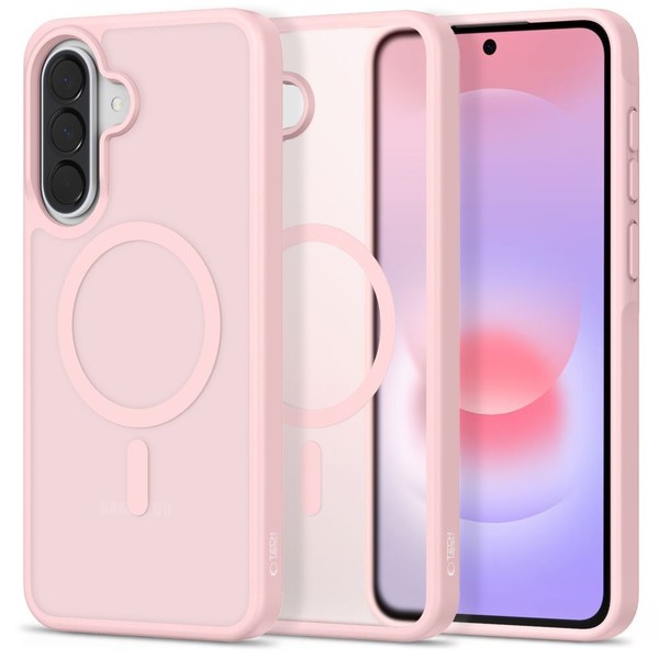 Etui Tech-Protect Magmat Magsafe Do Samsung Galaxy A36 / A56 / A37 5G Matte Pink-image