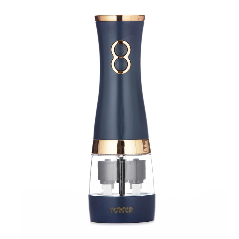 Tower T847004Mnb Electric Salt And Pepper Mills Battery Operated Adjustable
Opens in a new window or