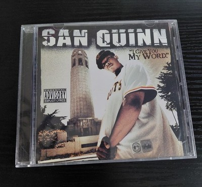 San Quinn : I Give You My Word.  CD (ONLY ONE ON EBAY) VERY RARE !