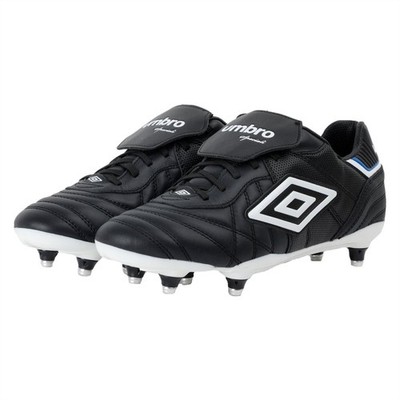 Umbro Speciali Eternal Team SG Fußballschuh Herren schwarz blau weiß