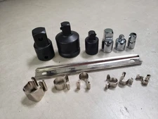 Stanley Proto J52006 6 Piece 3/8" Drive Full Polish Fractional Adapter Set