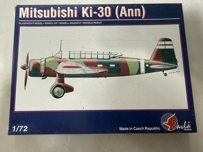Pavla Models Mitsubishi Ki-30 Ann 1/72 # 72016 - FREE SHIPPING