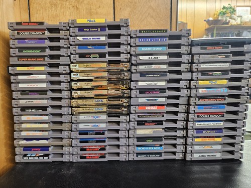 Nintendo NES Games Authentic *Pick Your Game* All Tested.