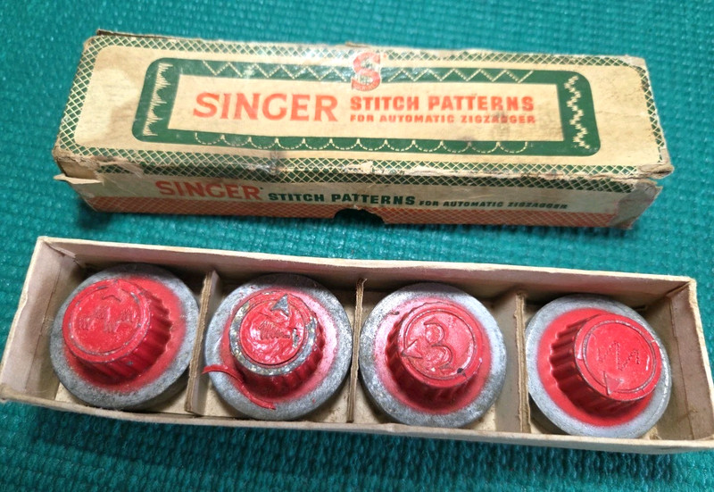 Vintage Singer Stitch Patterns for Automatic Zigzagger Part 160985