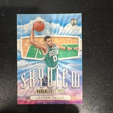 Panini 2022-23 NBA Hoops Skyview Jayson Tatum Boston Celtics Insert #9