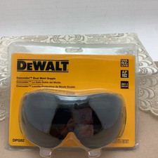 DeWalt Concealer Dual Mold Goggles Anti Fog DPG82 Scratch Resistant Genuine New