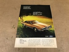 Vintage 1971 Ford Ltd Print Ad