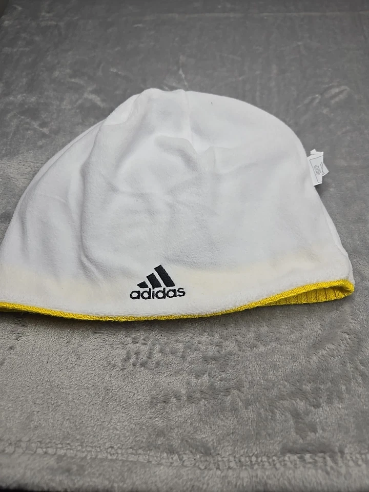 Adidas Mujer Emporia State Hornets Negro/Amarillo Gorro Reversible Nuevo Con Etiqueta Foto 4 de 4