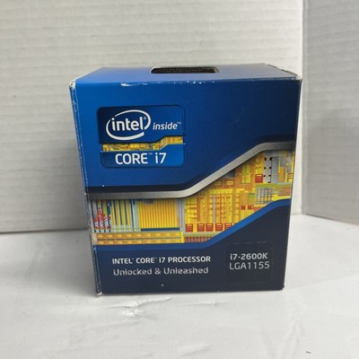 New Intel Core i7-2600K 3.4GHz Quad-Core Processor Unlocked & Unleashed LGA1155