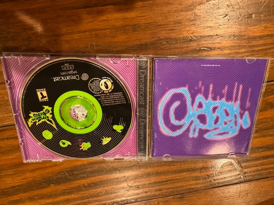 Jet Grind Radio (Sega Dreamcast) CIB videojuego completo etiqueta negra SG JSRF Foto 4 de 4