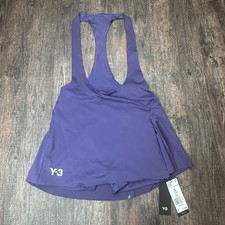 adidas Y-3 Tennis Pro Bib Women's Sz S Aurora Plum JM4743