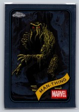 2025 Topps Chrome Marvel #31 Man-Thing Dr Theodore Sallis Swamp Creature Card