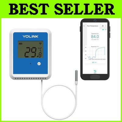 Alexa-Enabled Temperature Sensor - Pool, Hot Tub, Fish Tank