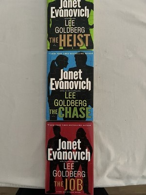 Janet Evanovich + Lee Goldberg: 3 titles - The Heist, The Chase, The Job