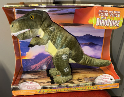 Chantilly Lane Record-A-Saurus -Tyrannosaurus | Records Your Words and Replays